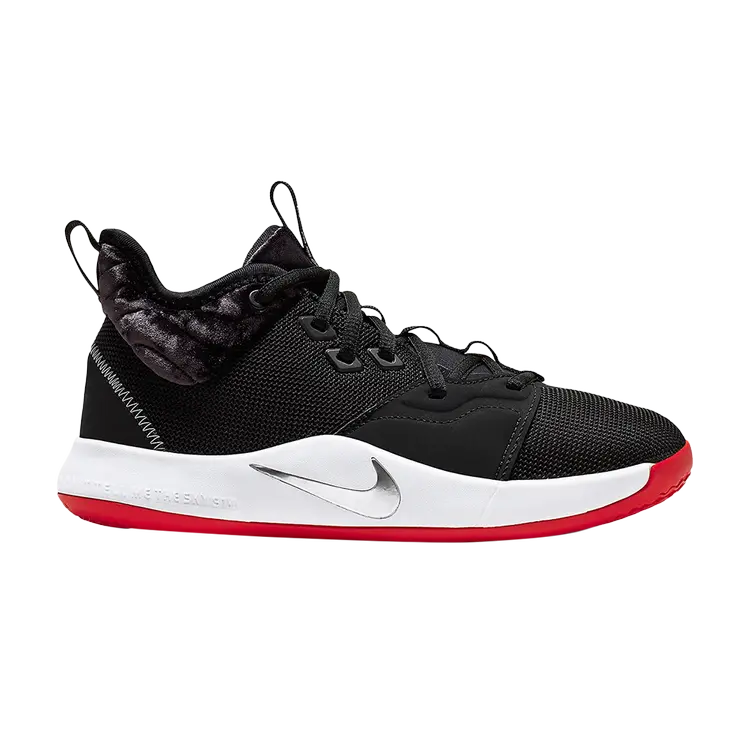 

Кроссовки Nike PG 3 GS 'Black Velour', черный