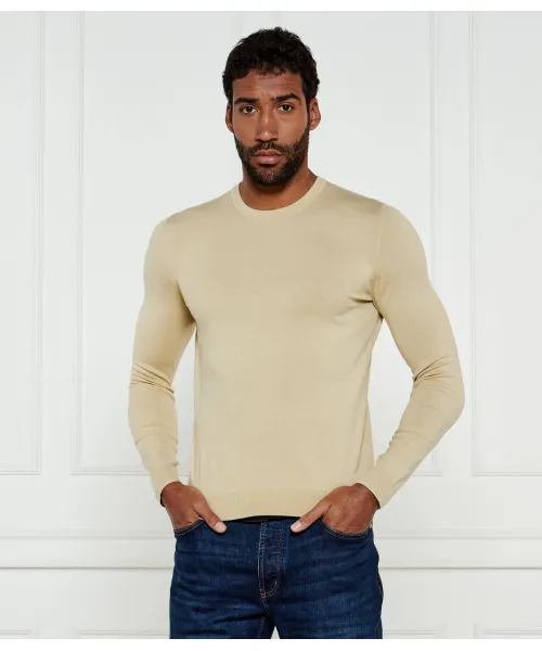 

Свитер Сан-Коди Slim fit Hugo, бежевый