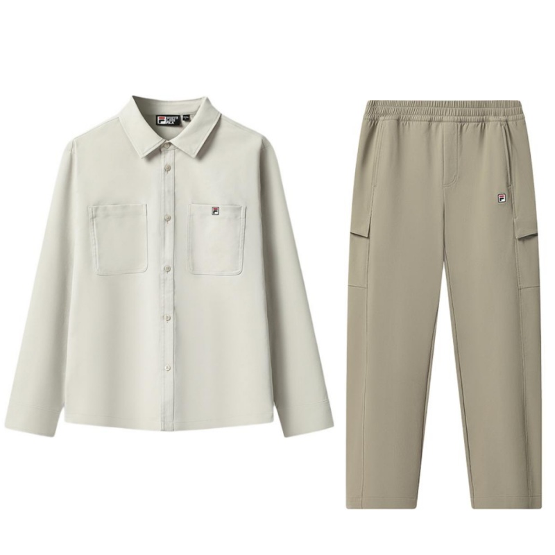 

Повседневная спортивная одежда Heritage для мужчин FILA, хаки