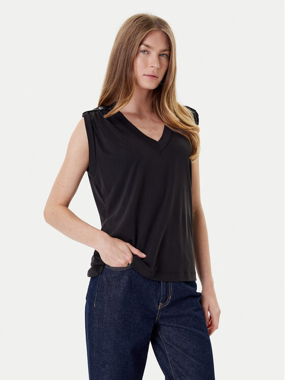 

Блузка regular fit W5YP52 KCYW2 Guess, чёрный