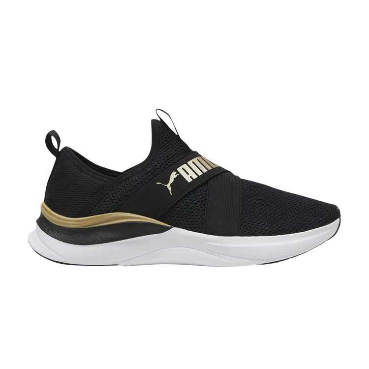 Кроссовки Puma Wmns Softride Harmony Slip-On, черный