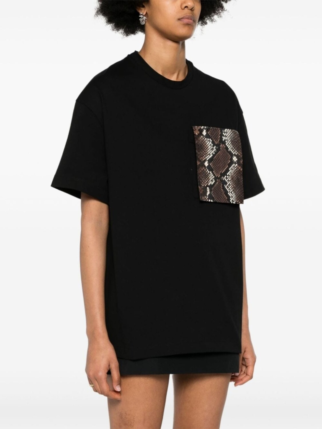 Футболка Jil Sander Chest Pocket, черный — фото 3