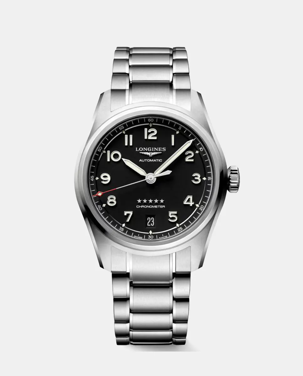 

Longines Spirit L34104536 автоматические женские часы из стали, серебряный