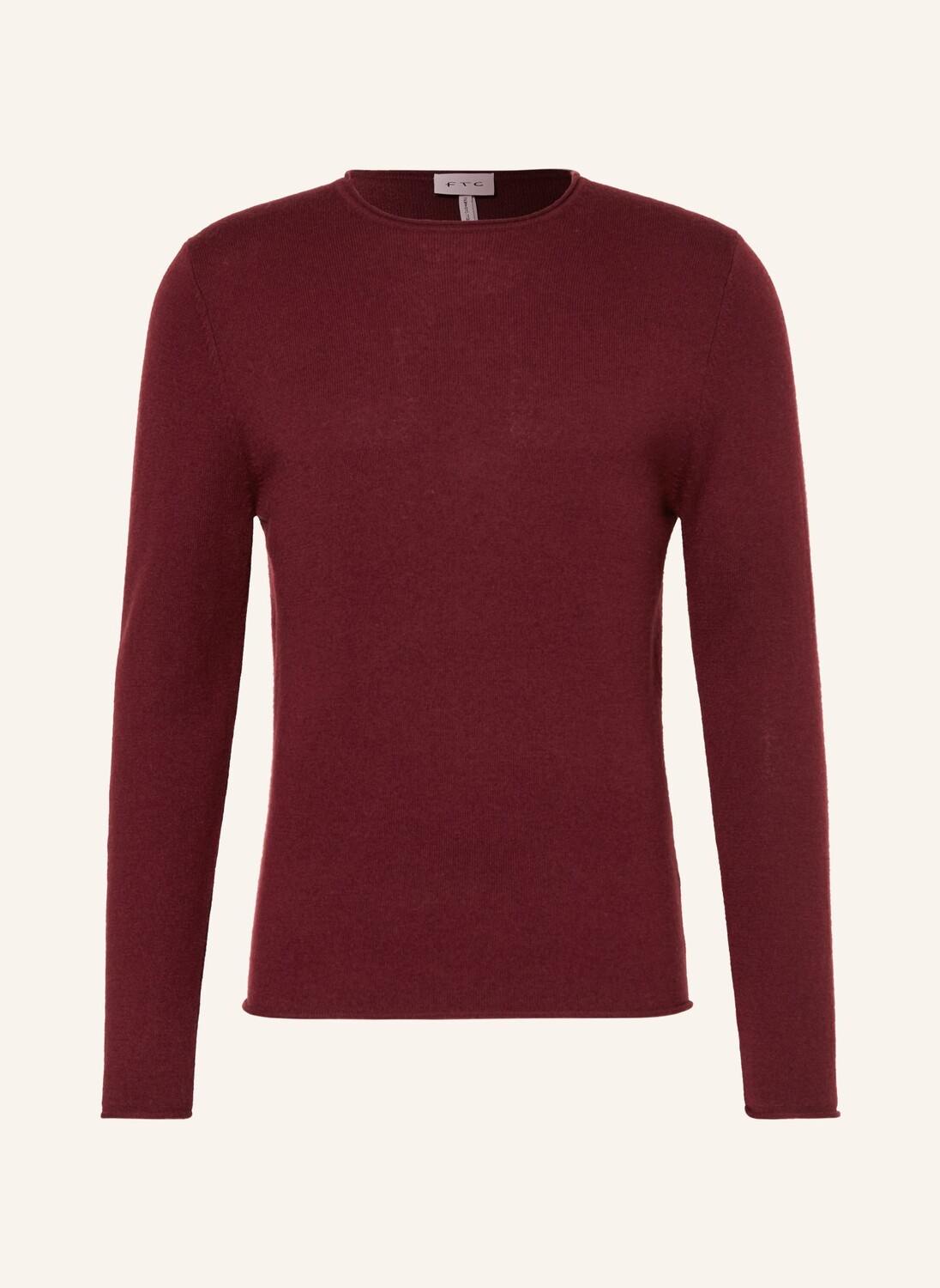 

Свитер с кашемиром FTC CASHMERE, темно-красный