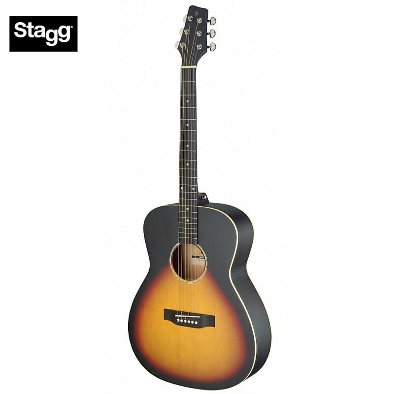

Акустическая гитара Stagg SA35 A-VS LH Auditorium Basswood Top Catalpa Neck 6-String Acoustic Guitar For Left Handed