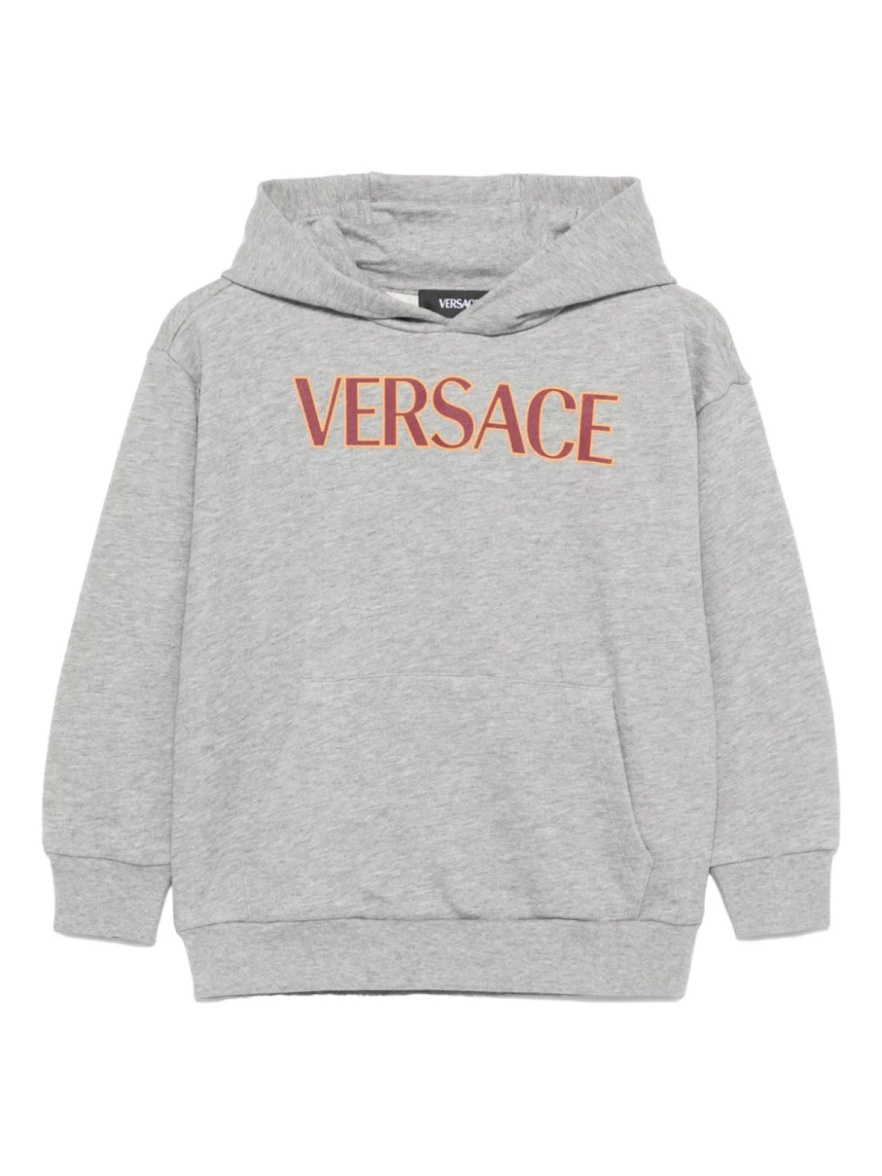 

Толстовка с логотипом Versace Kids, серый