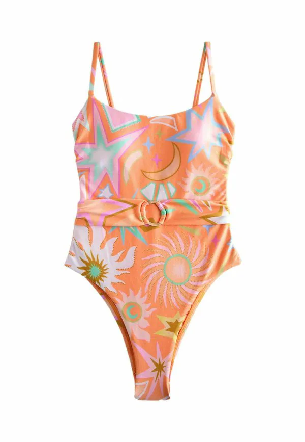 

Купальник стандартного кроя с поясом и фурнитурой, обеспечивающий утягивание живота. Never Fully Dressed, Orange Starburst, Оранжевый, Купальник стандартного кроя с поясом и фурнитурой, обеспечивающий утягивание живота. Never Fully Dressed, Orange Starbur