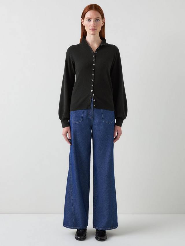 

Кардиган Alice Extra Fine из богатой мериносовой шерсти L.K.Bennett, Black