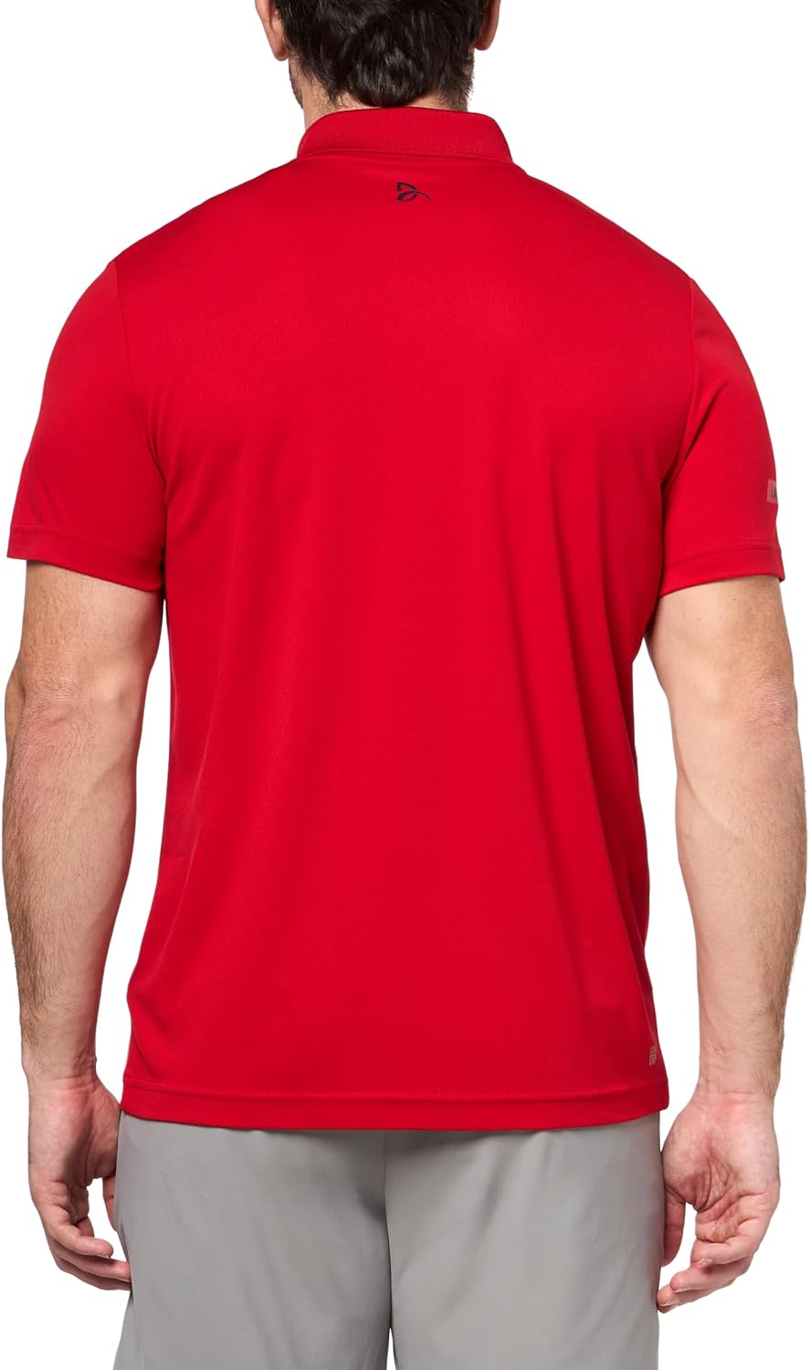 Lacoste мужская спортивная теннисная футболка Novak Djokovic Polo, Red — фото 2
