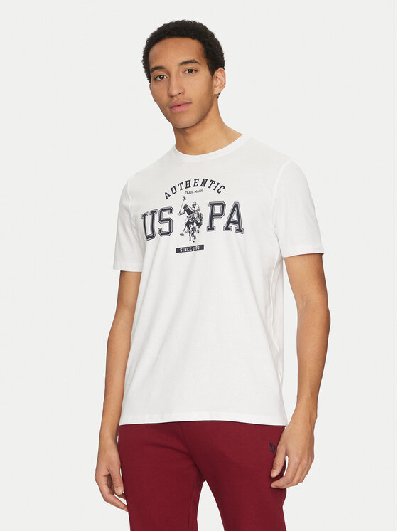 

Футболка обычного кроя MUP4083 U.S. Polo Assn., белый