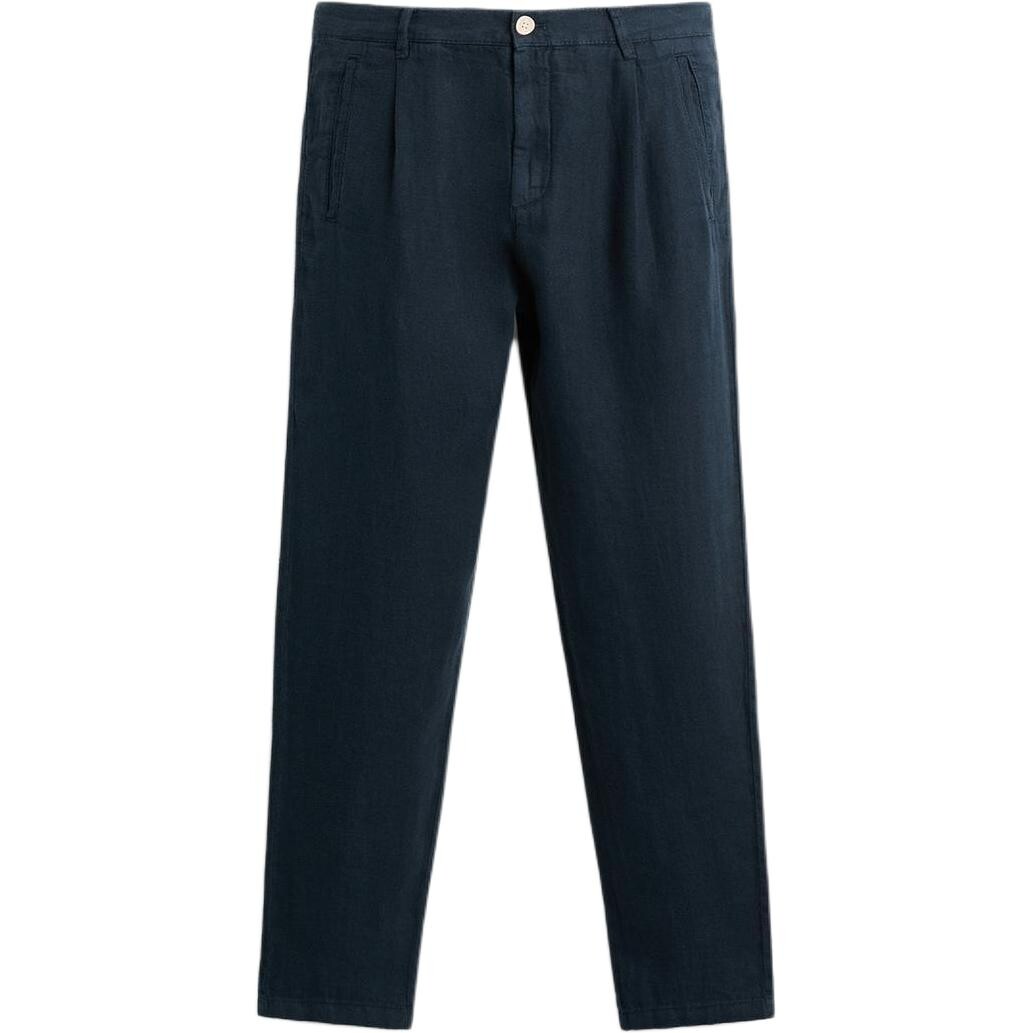 

Повседневные брюки мужские синие Zara, синий