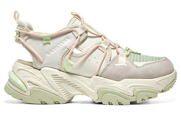 Сандалии d'lites sandal 'white grey green' Skechers, белый — фото 2