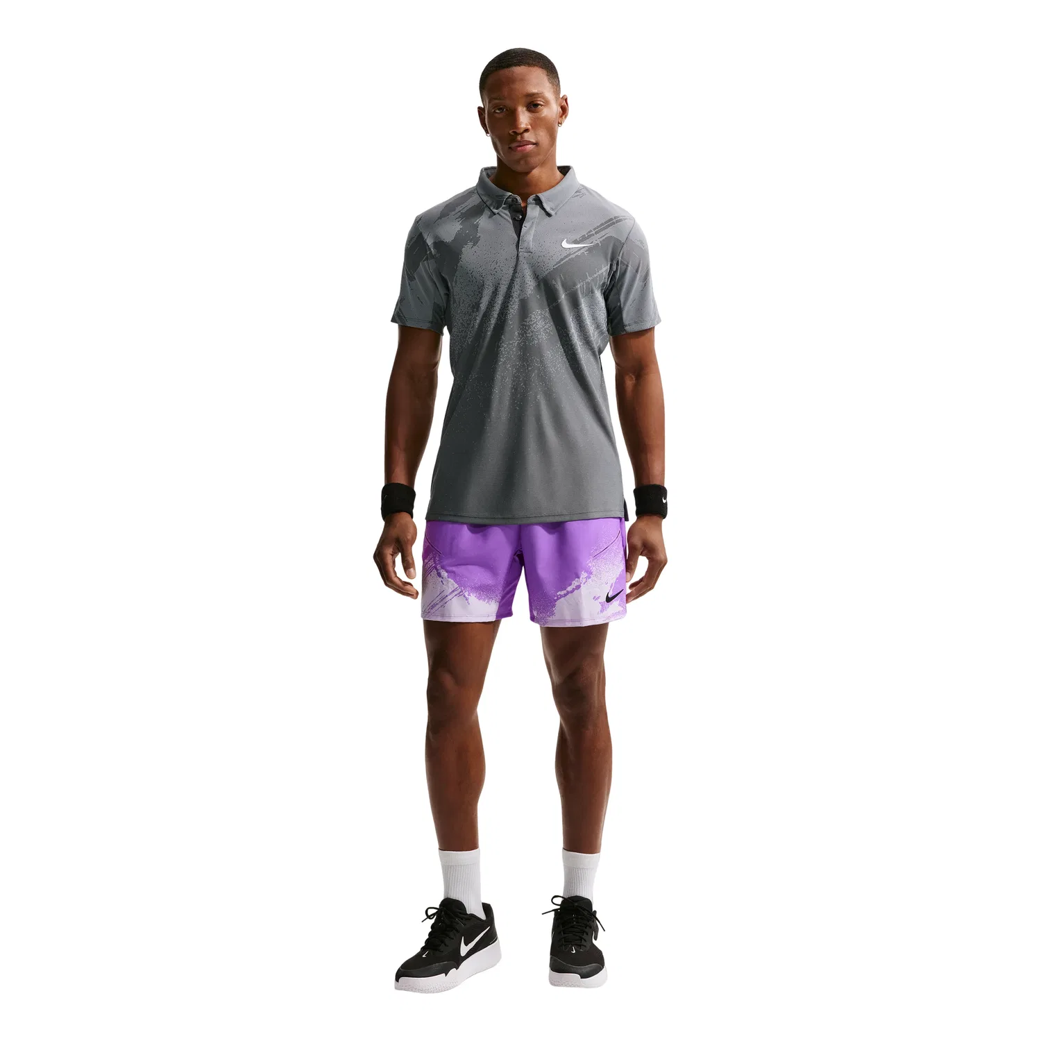 Шорты Nike Court Slam Dri-FIT 'Bright Violet Violet Mist Black' IF1560-522, фиолетовый