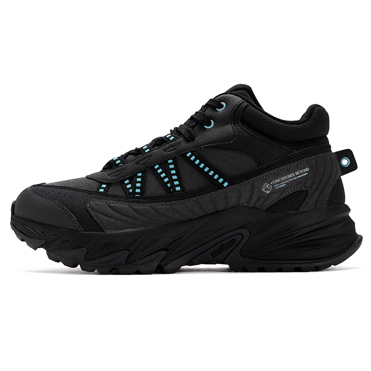 

361° Sichuan Wild Collection Cushioning Abrasion Resistant Thermal низкие повседневные кроссовки мужские Black Charcoal Gray