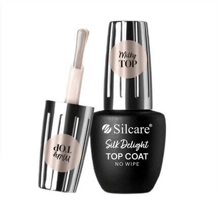

Верхнее покрытие Silk Delight No Wipe Hybrid Nail Polish Top Coat 9 мл Silcare