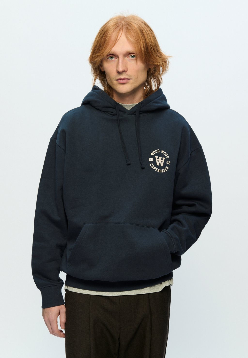 

Толстовка WWCASS AA SEAL PRINT DOUBLE A BY W.W., темно-синий