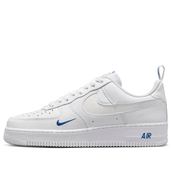 

Кроссовки air force 1 low cut out 'reflective swoosh white blue' Nike, белый