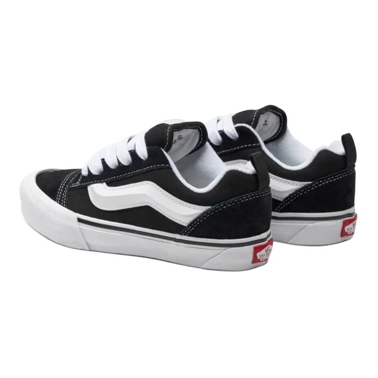 

Knu Skool Low Top Детские скейтбординговые кроссовки черно-белые Vans Kids