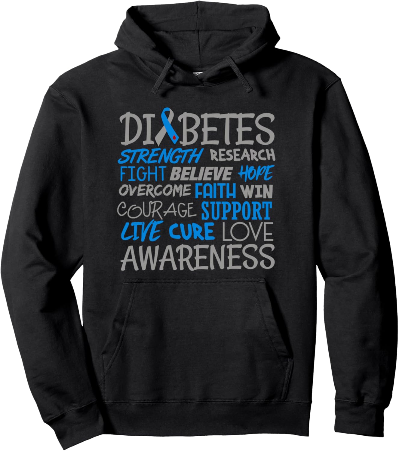 

Толстовка Diabetic Strength Support Love Awareness Empowerness, черная Ingenius Diabetes Support & Awareness, Черный, Толстовка Diabetic Strength Support Love Awareness Empowerness, черная Ingenius Diabetes Support & Awareness