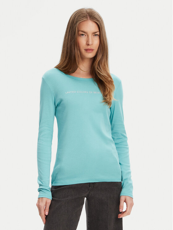 

Блузка обычного кроя 3GA2E16G0 United Colors Of Benetton, зеленый