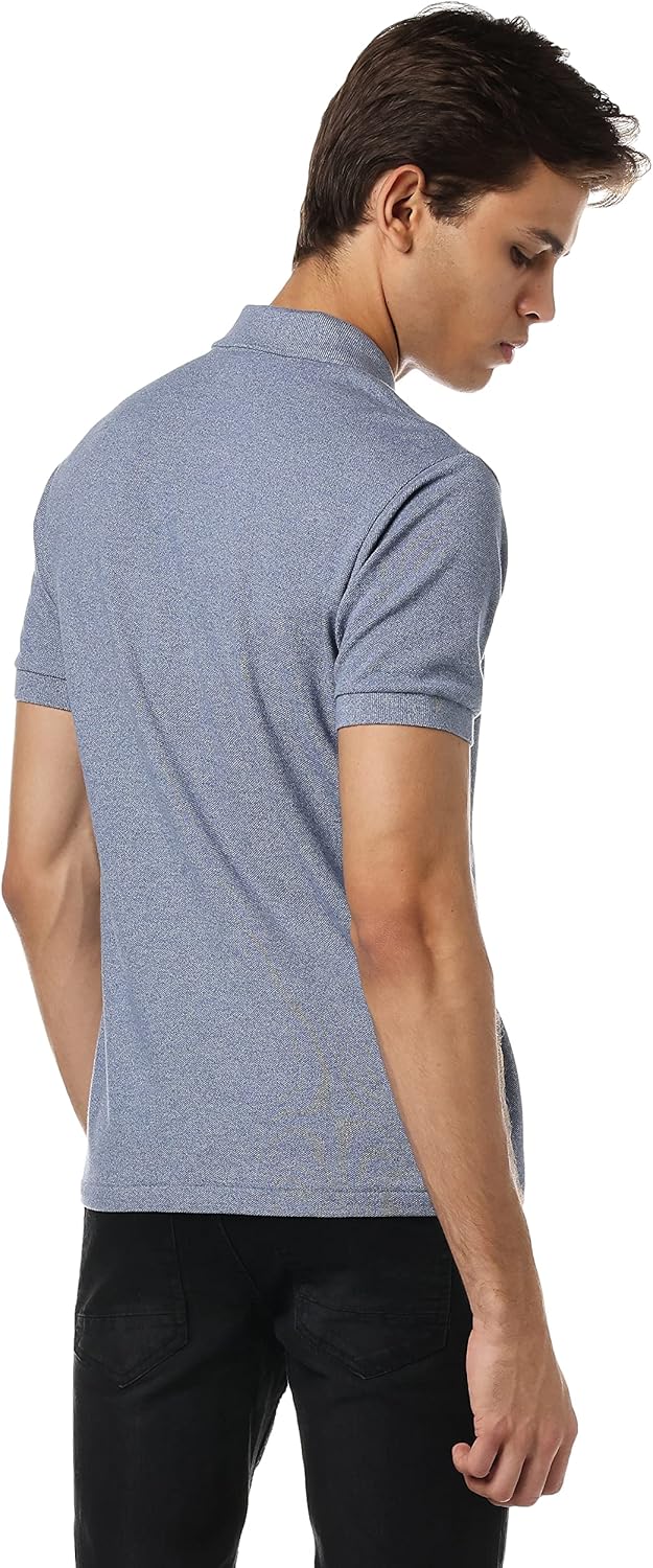 Lacoste мужская классическая поло L.12.12 с коротким рукавом, зеленый крокодил, Select Color — фото 4