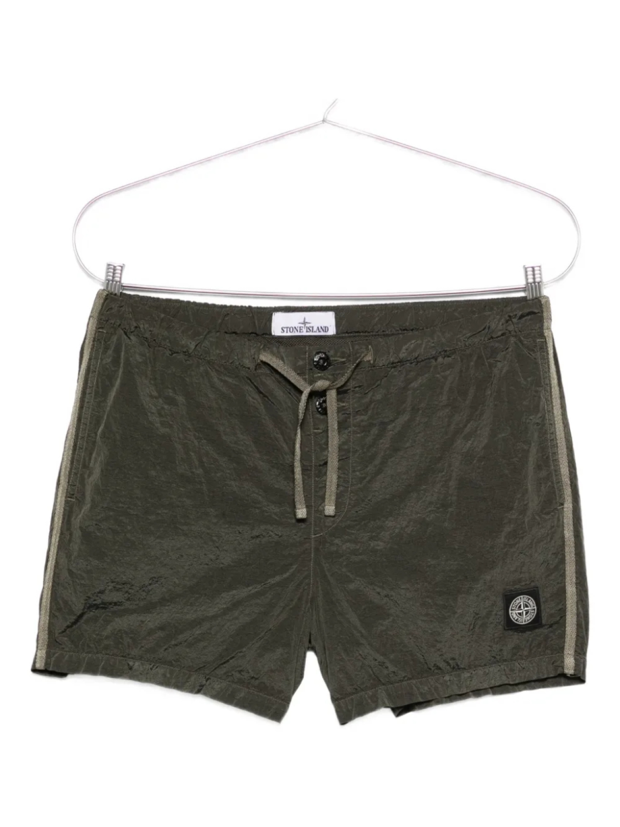 

Плавки-шорты с нашивкой-логотипом Stone Island, зеленый
