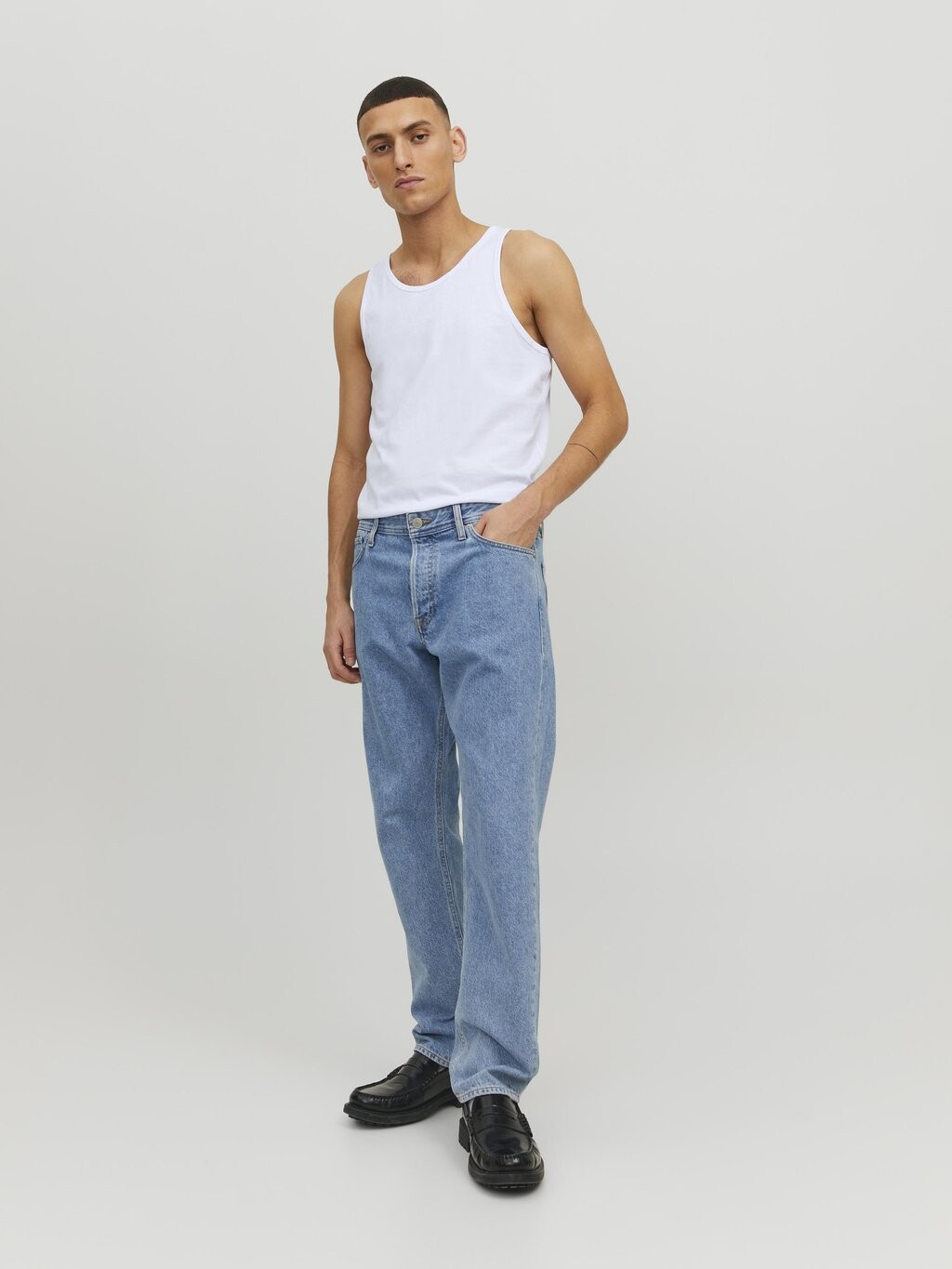 

Майка/рубашка JACBASIC TANKTOP 2 PACK Jack & Jones, цвет white