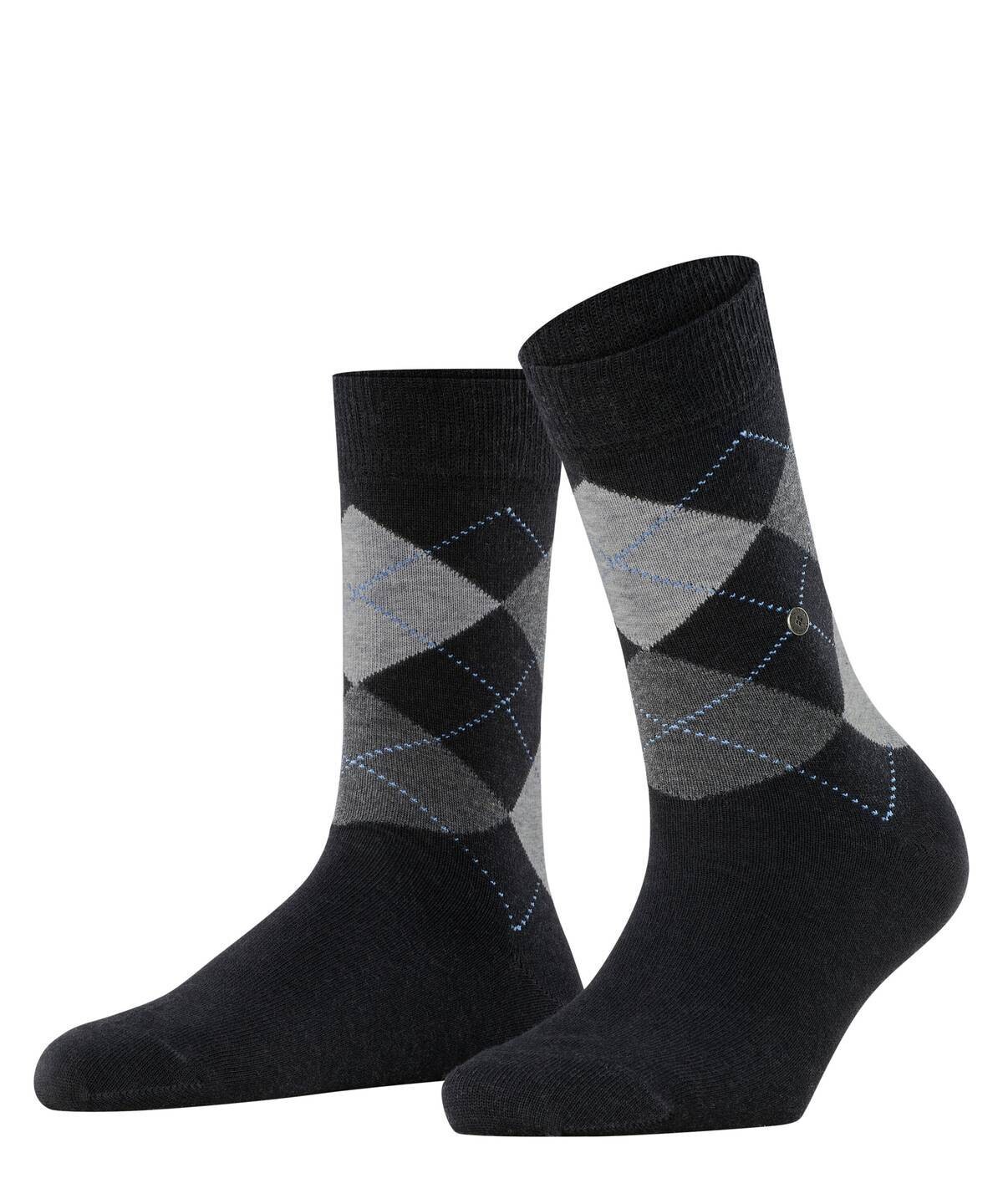 

Носки Burlington 1 шт, цвет Schwarz/Grau/Hellblau