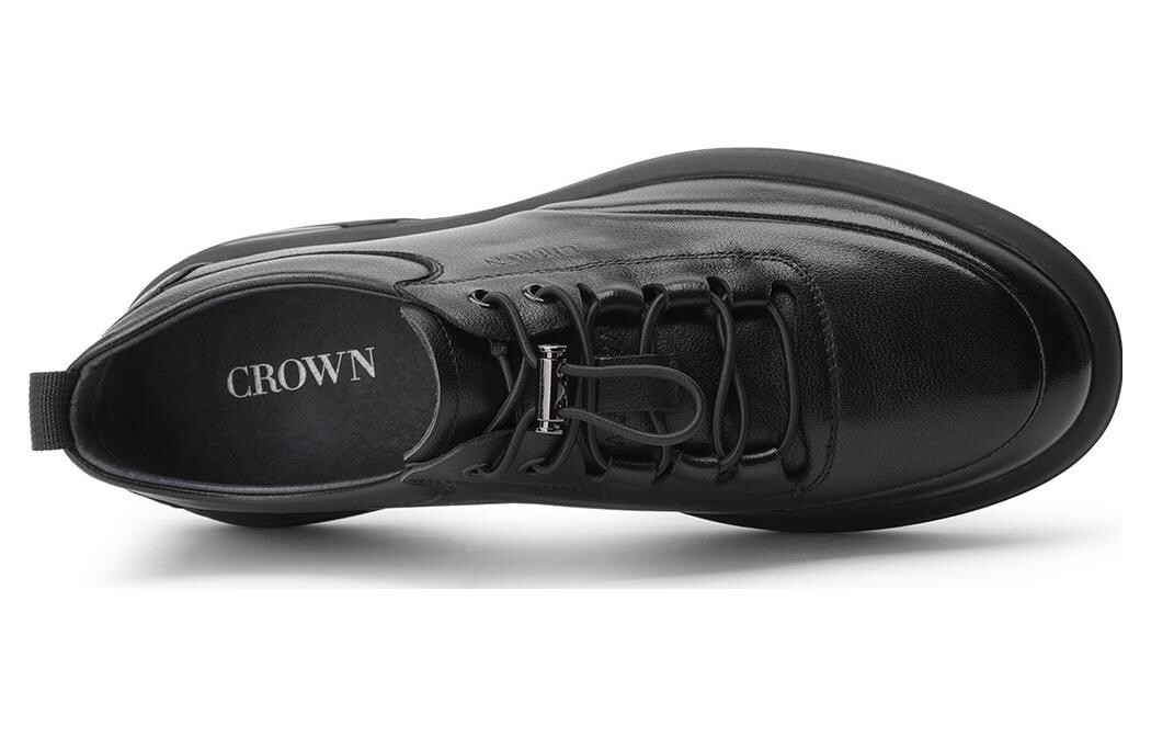 Кроссовки мужские Lifestyle Shoes Men Low-Top Black Crown — фото 4