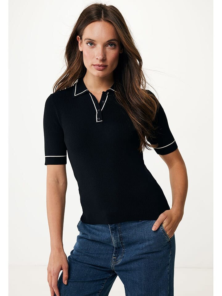 

Поло Mexx Poloshirt, черный