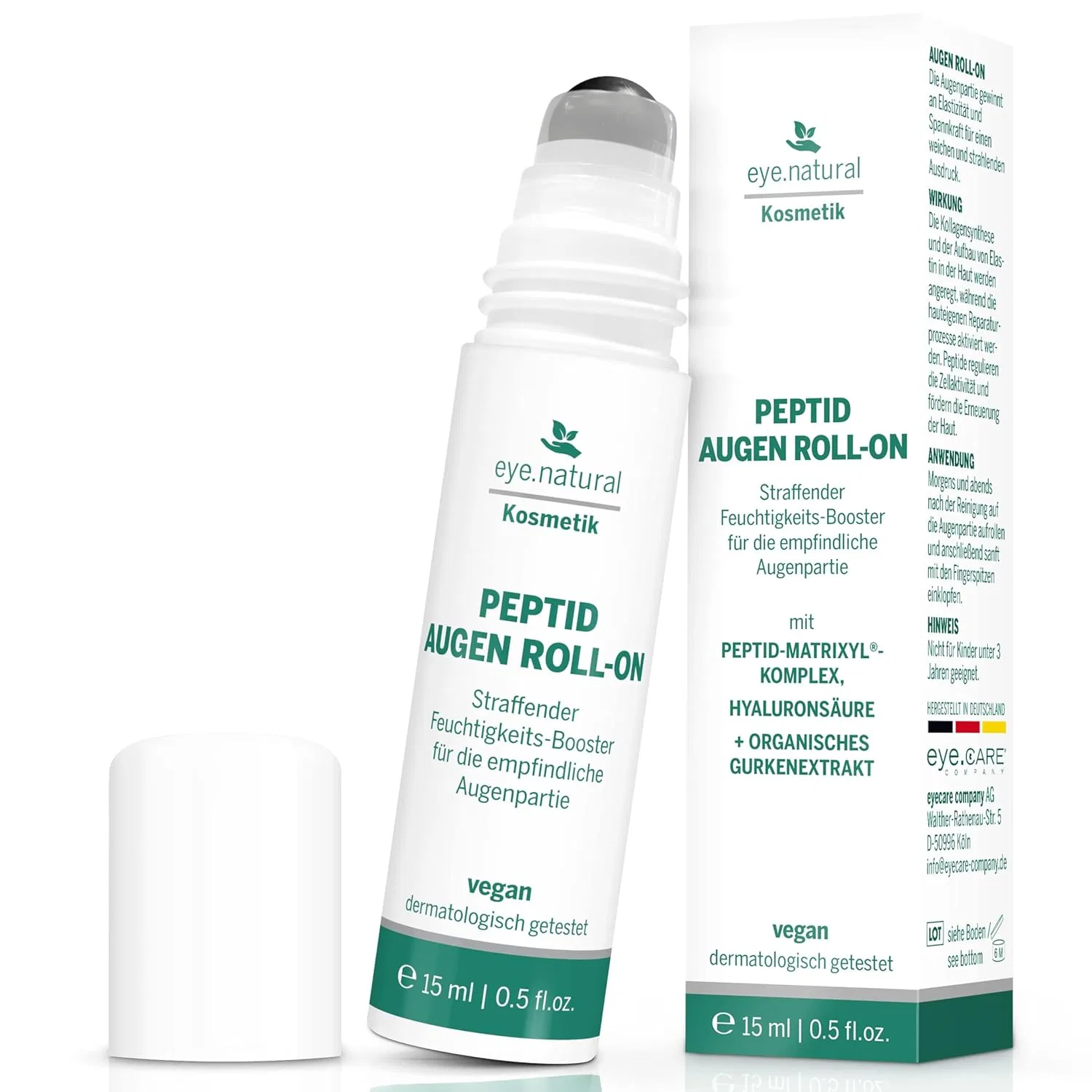 Ролик для кожи вокруг глаз «Natural Eye Roll On» от Eye Natural Eye Care Company