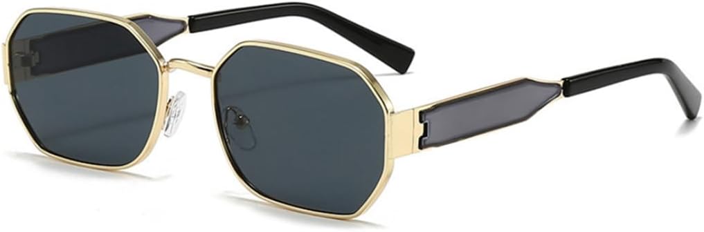 

Солнцезащитные очки с защитой от УФ-излучения UV400 | Металлическая оправа в стиле панк, черные | Линзы конфетных цветов | Для женщин и мужчин | Для занятий спортом на открытом воздухе и вождения DSVIGF, 02