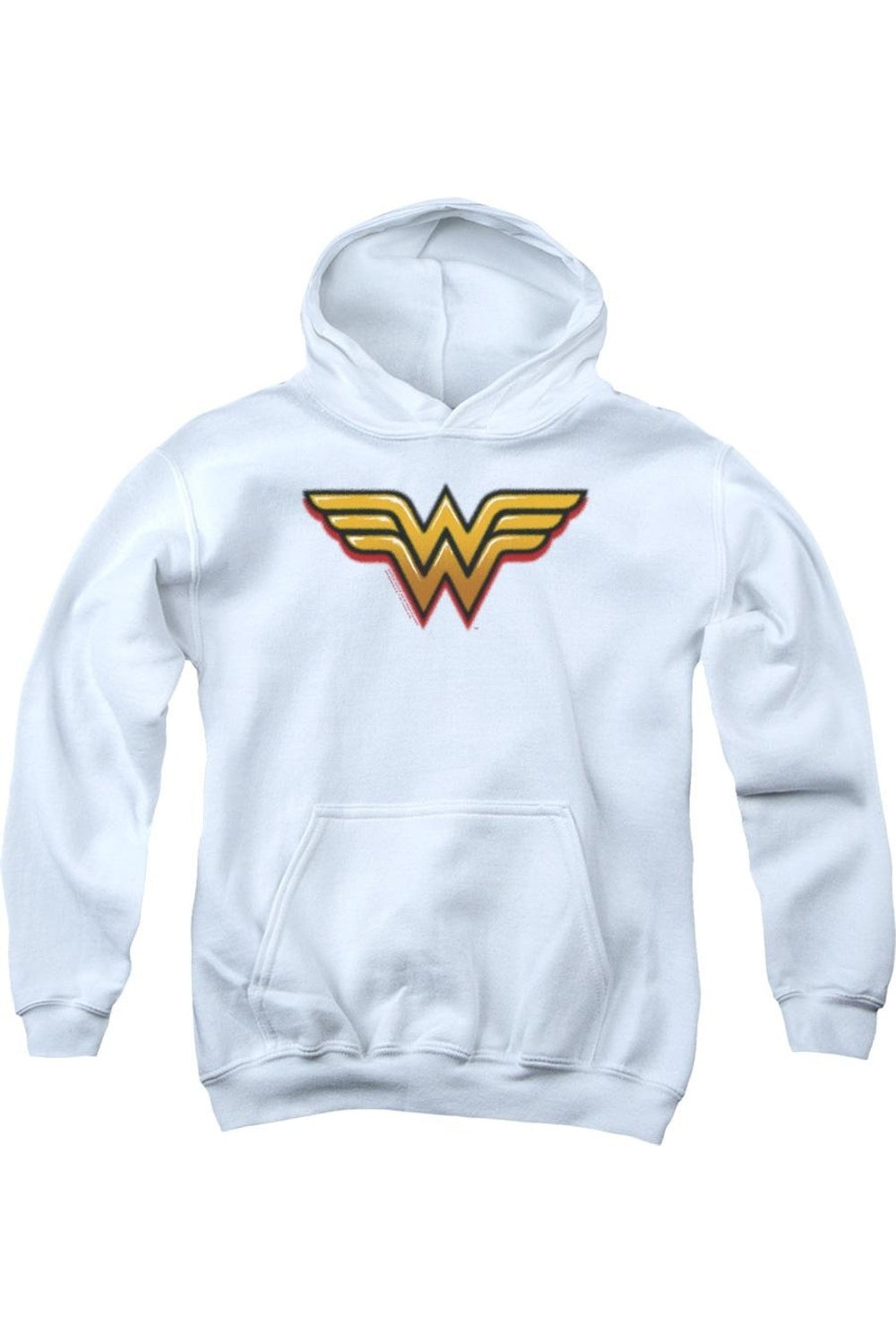 

Толстовка с капюшоном DC Comics Wonder Woman Airbrush Ww Youth Gildan, белый