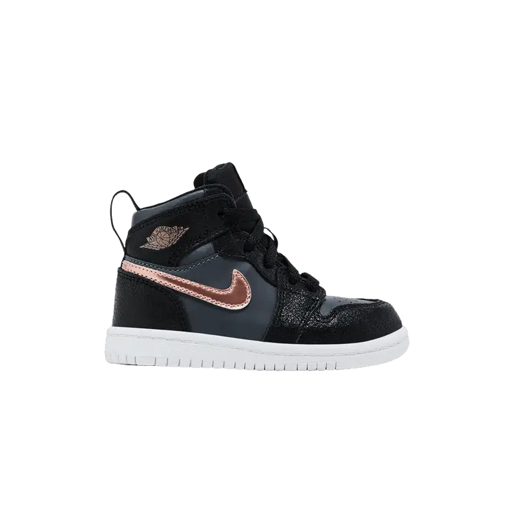 

Кроссовки Air Jordan Air Jordan 1 Retro High BT 'Black Metallic Red Bronze', черный