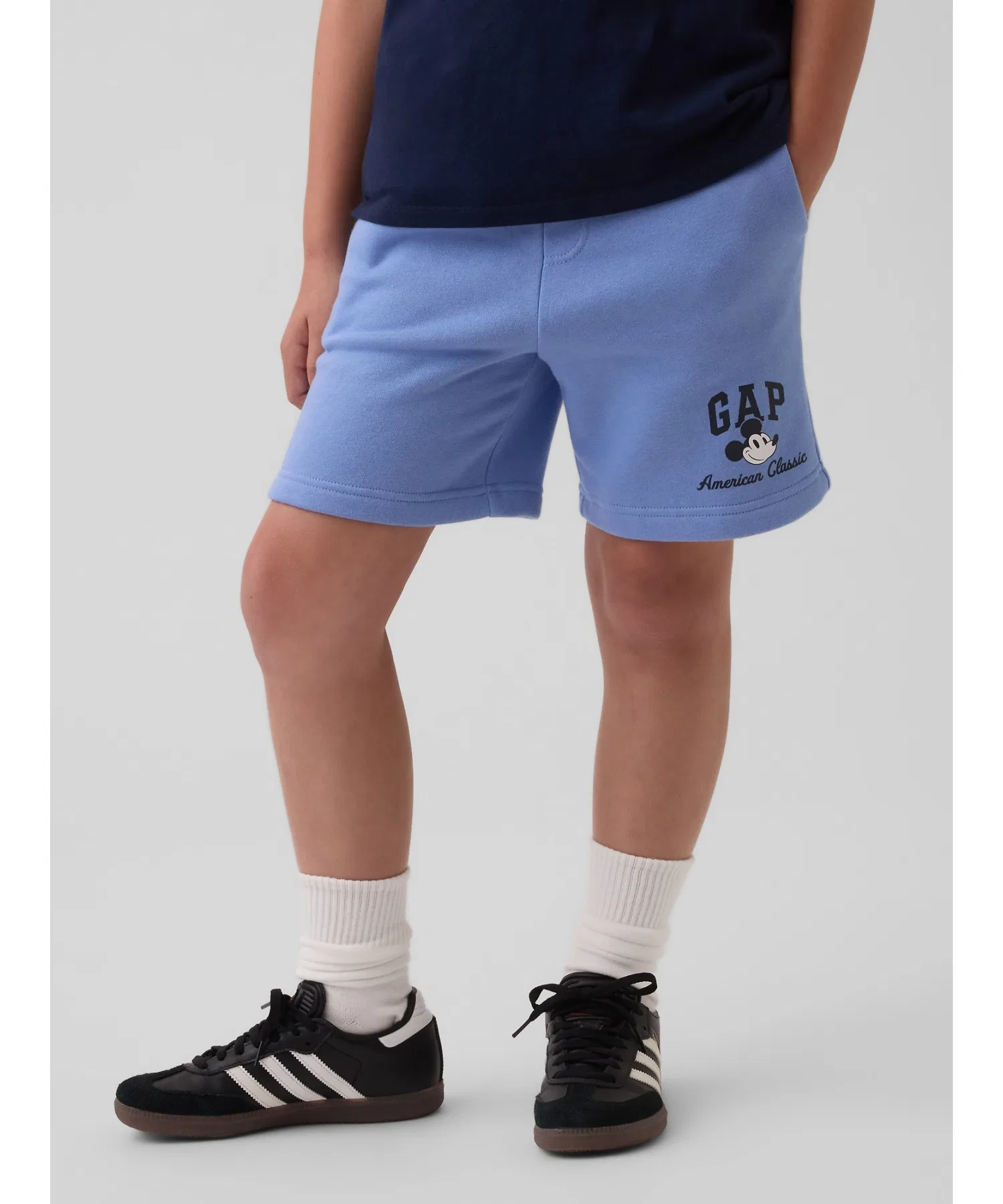 Детские шорты GAP Kids × Disney Mickey Mouse Relaxed Fit GAP Logo Pull-On Short