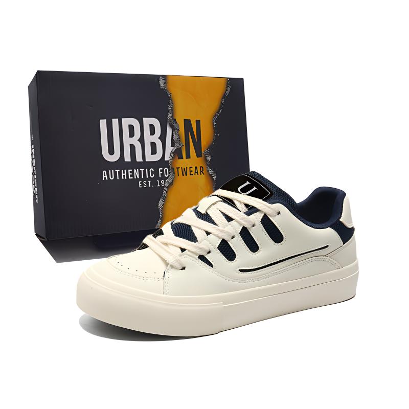 

URBAN AUTHENTIC Мужские низкие повседневные кеды бежево-голубые, цвет Beige Blue