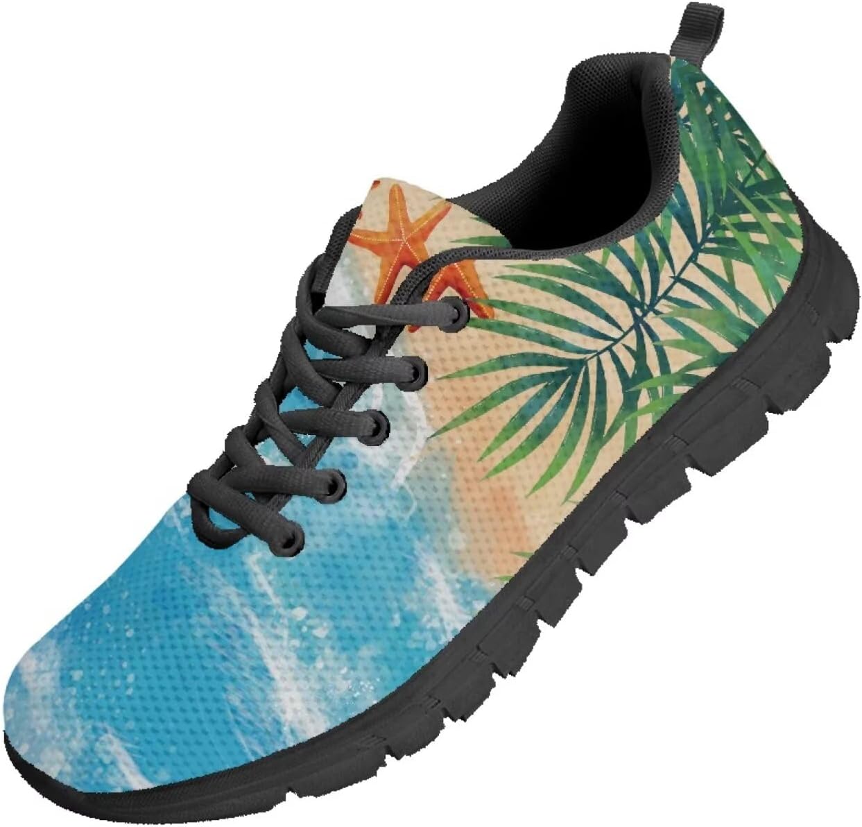 

Мужские кроссовки Funnydude Funny Print для прогулок, осенние, удобные, повседневные, нескользящие, Starfish