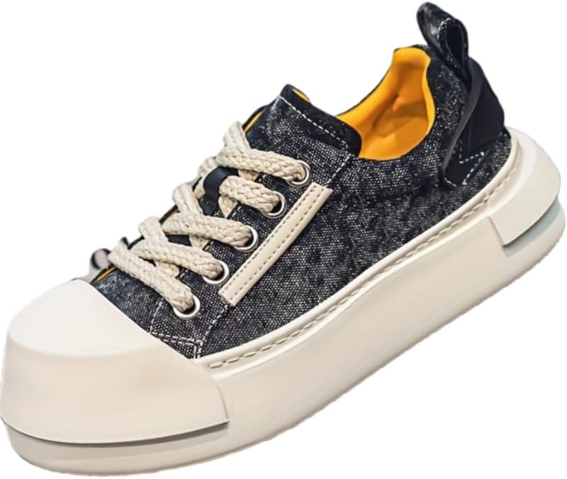 

Мужские кроссовки для скейтбординга, для бега и тренировок, модные, повседневные, удобные, легкие и прочные спортивные обувь Clolinde, черный