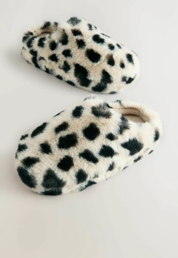 Тапочки стандартного размера Next, Animal Print — фото 2