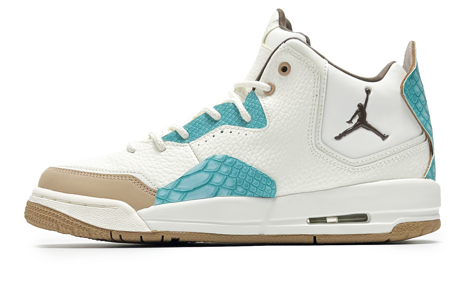 

Баскетбольные кроссовки Courtside 23 Mid Top для детей и подростков Jordan, экрю