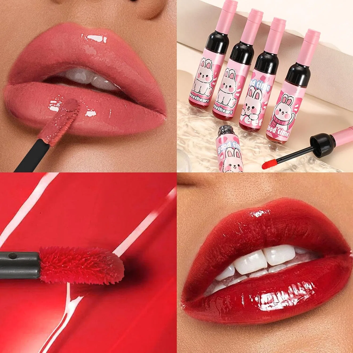 Набор для губ из 3 оттенков Pigment Fat Dye Set, бесцветный — фото 4