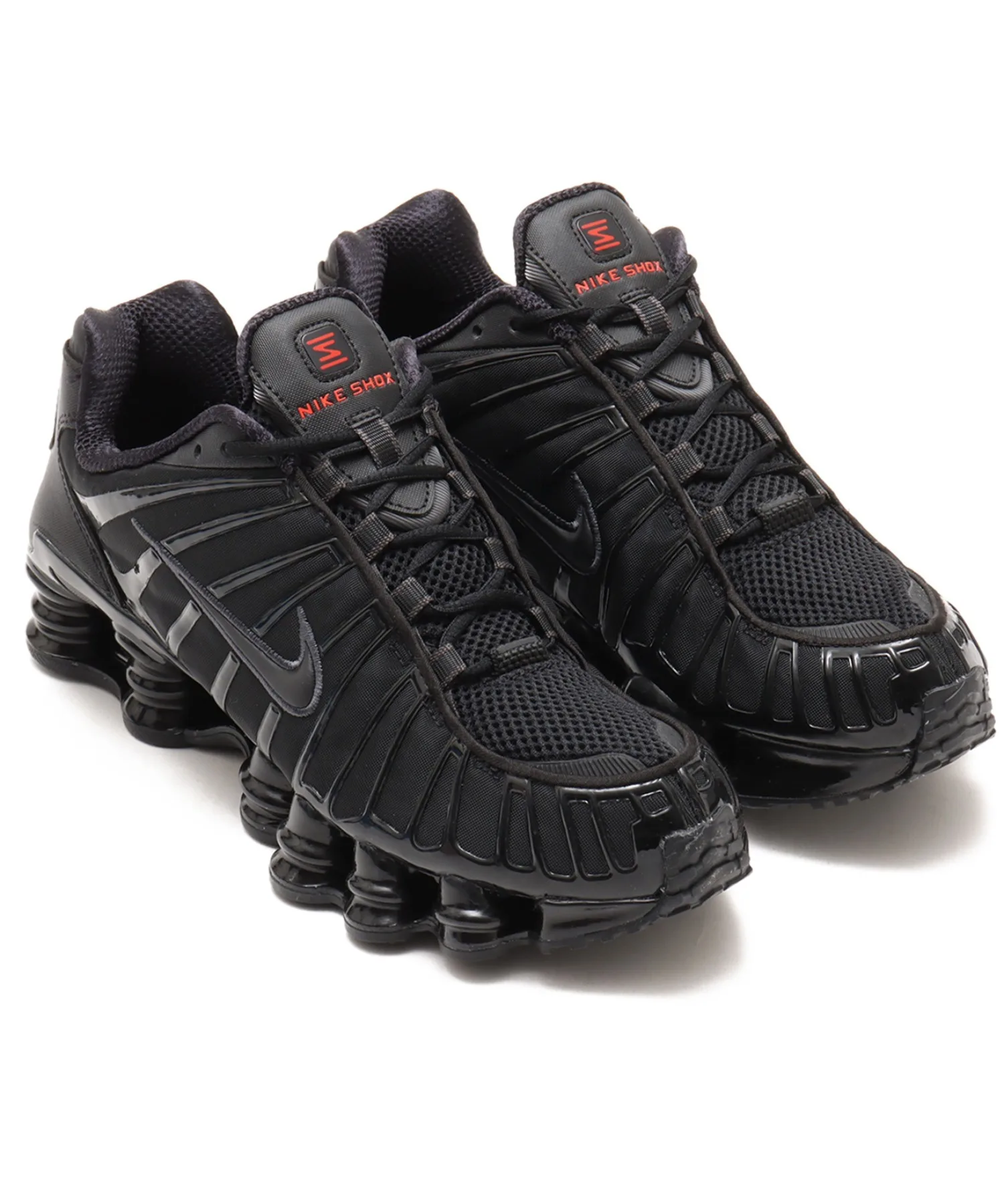 Кроссовки Nike Shox TL с технологией cushioning чёрные