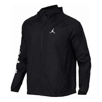 

Куртка Air Jordan Jacket JSW WINGS GFX Windbreaker 'Black', черный