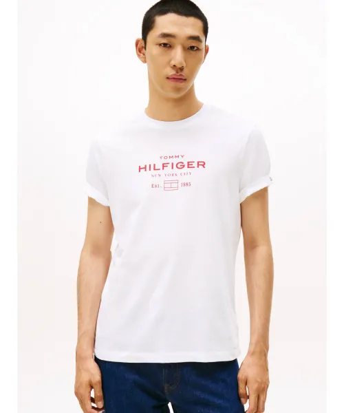

Футболка Regular fit Tommy Hilfiger, белый