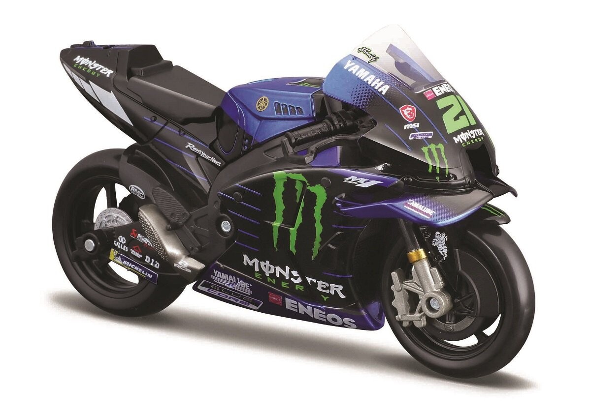 

MAISTO YAMAHA FACTORY RACING TEAM 2022 Морбиделли 1/18