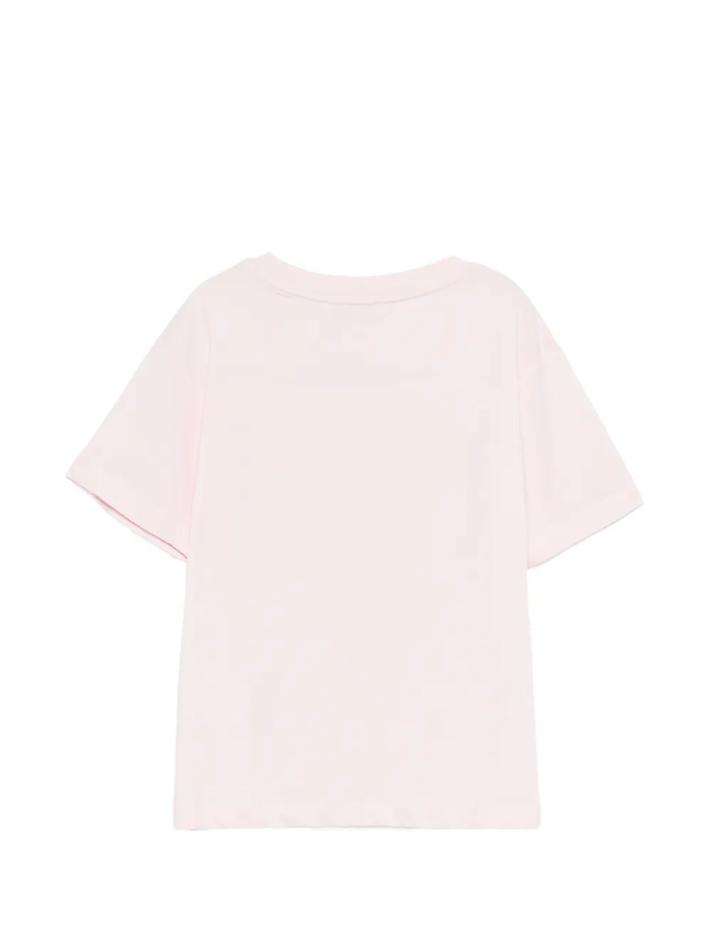Футболка с короткими рукавами Msgm Kids, розовый — фото 2