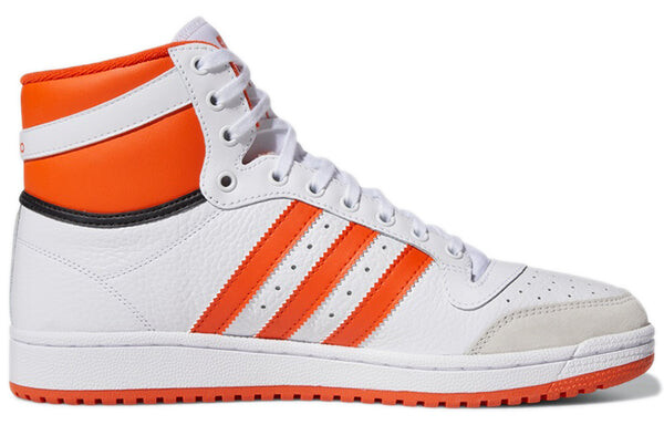 Кроссовки топ десятка высокие Adidas, белый — фото 2