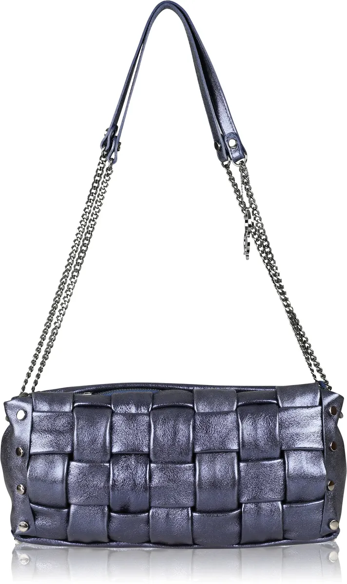 

Сумка через плечо COLLEZIONE ALESSANDRO "Baguette", производство Италия, цвет морской волны