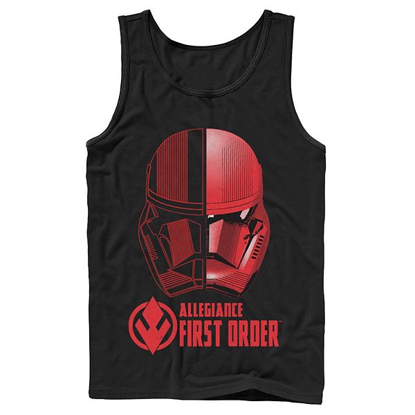 

Мужская футболка Star Wars Red Sith Trooper Allegiance First Order Licensed Character