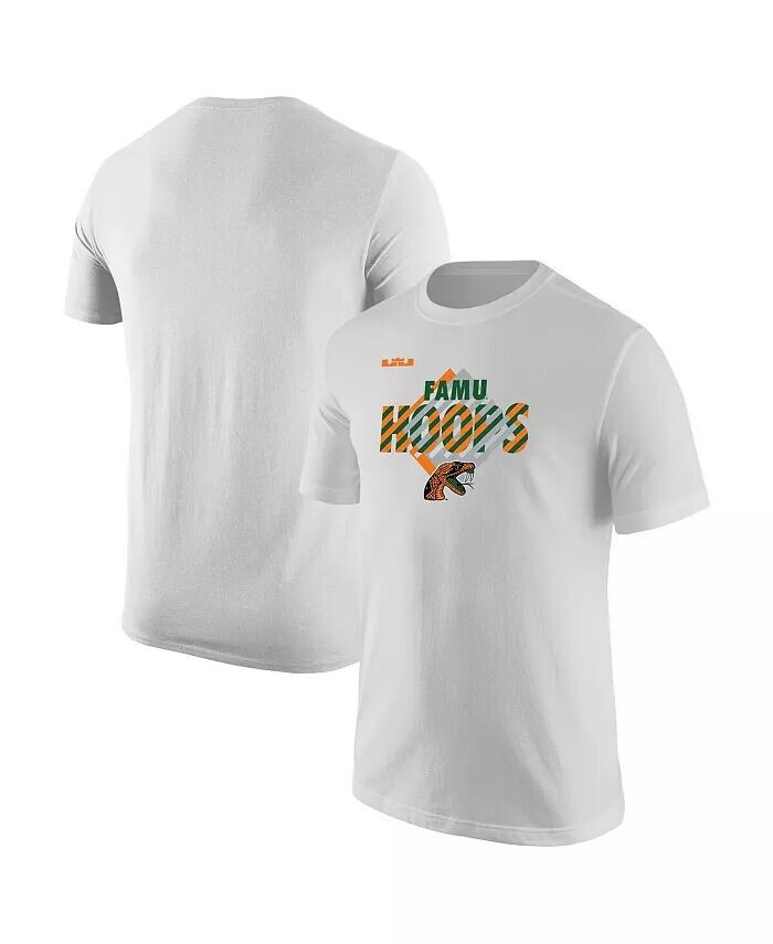 

Мужская футболка x Le Bron James White Florida A&M Rattlers Core Nike